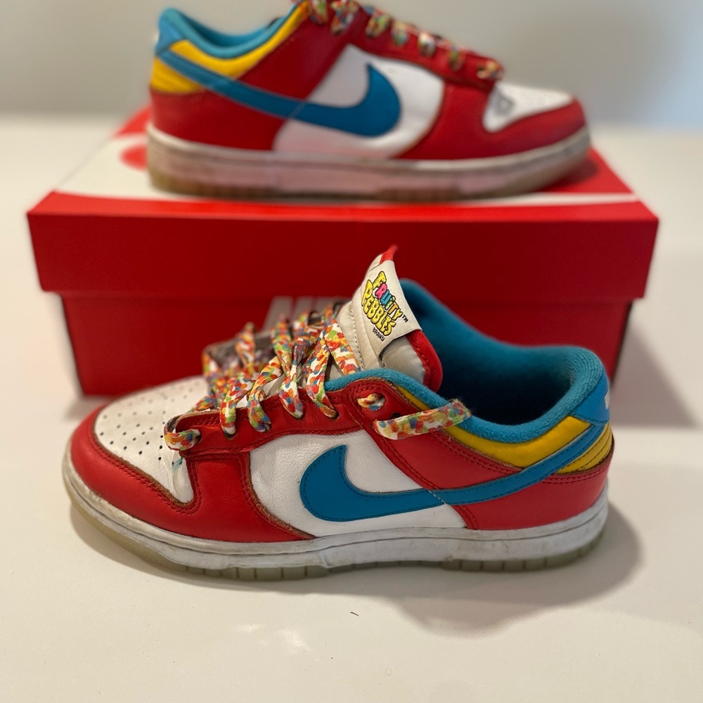 boys nike fruity pebble jordan’s
